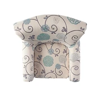 Streamdale Charming Contemporary Floral Club Chair with Tapered Birch Legs
