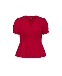 City Chic Plus Laila Top