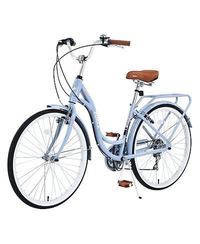 Streamdale 7 Speed, Steel Frame, Multiple Colors 24 Inch Ladies Bicycle