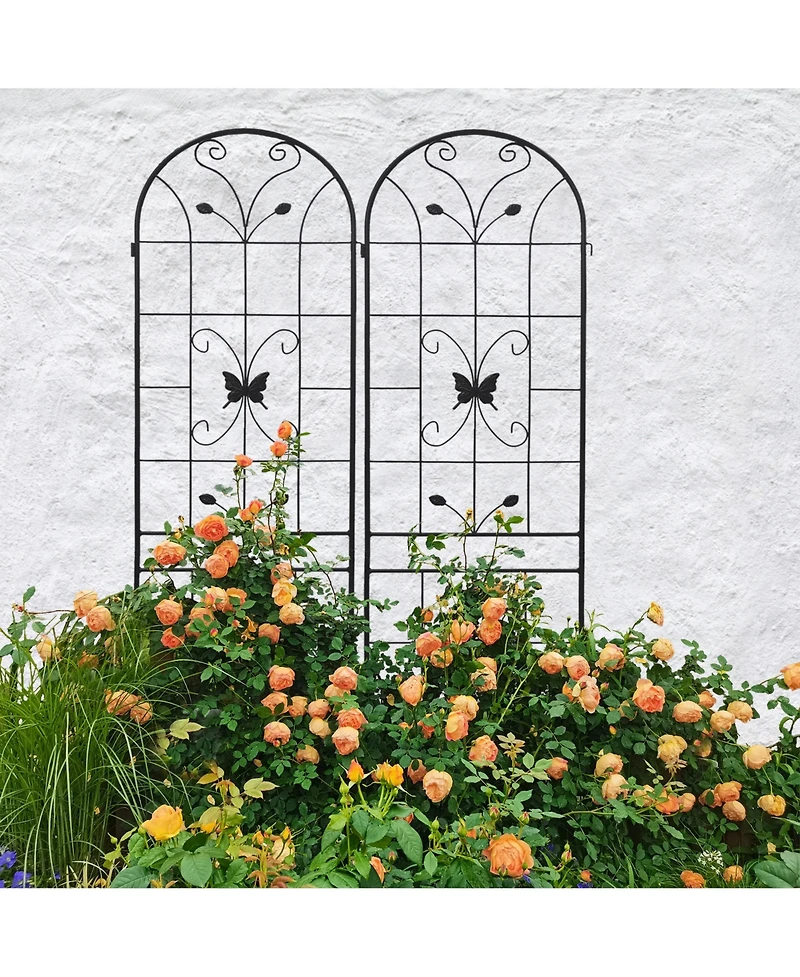 Streamdale Furniture Rust-Proof 40" Extendable Garden Trellis