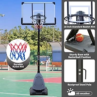 Streamdale Professional Basketball System Durable, Adjustable, Indoor/Outdoor