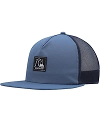 Quiksilver Men's Blue Checked Out Snapback Hat