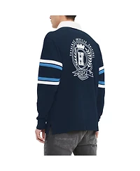 Tommy Hilfiger Men's Navy Tennessee Titans Cory Varsity Rugby Long Sleeve T-Shirt