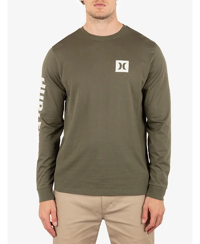 Hurley Men's Icon Tee Long Sleeve T-Shirt