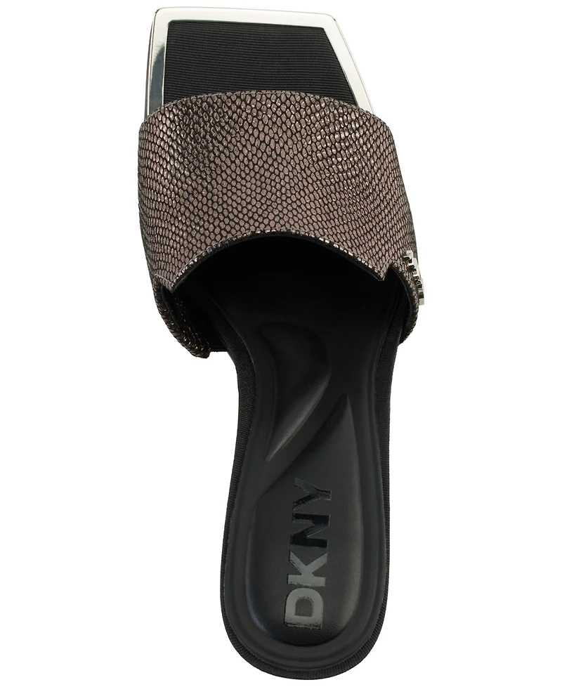 Dkny Women's Kailyn Square Toe Slide Sandals