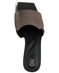 Dkny Women's Kailyn Square Toe Slide Sandals