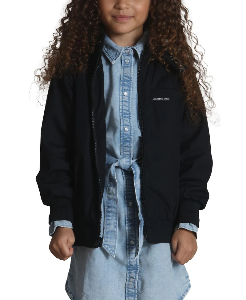 Members Only Girl's Iconic Racer Jacket