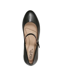 Earth Women's Rumer Mary Jane Block Heel Pumps