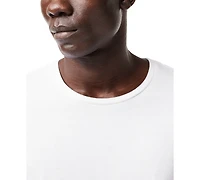 Lacoste Men's 3-Pack Slim-Fit Crewneck Undershirts
