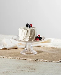Fortessa Archie Clear Mini Cake and Cupcake Stand 8.25x4"