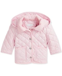 Polo Ralph Lauren Baby Girls Quilted Hooded Coat