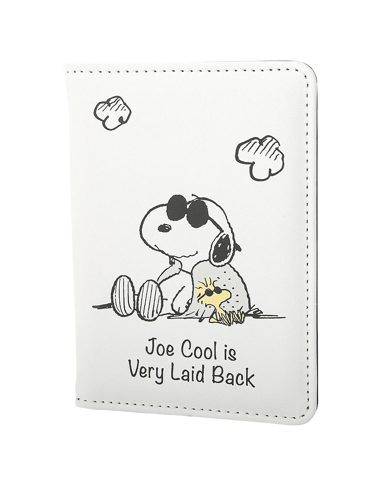 Peanuts Snoopy White and Black Passport Holder