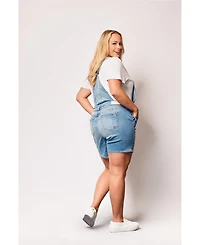 Slink Jeans Plus Denim Short Overall