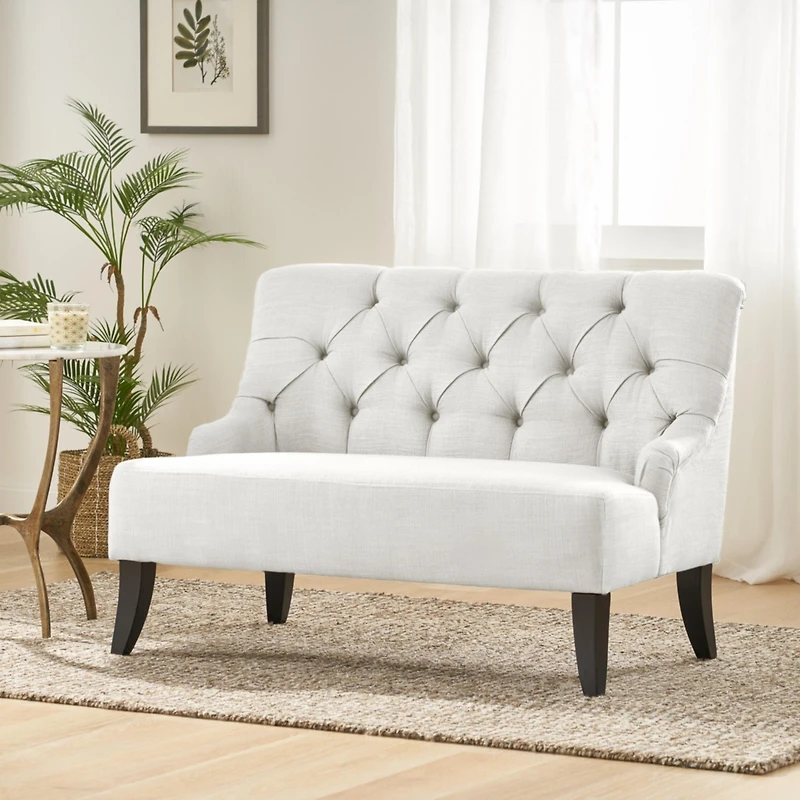 Streamdale Charming French Flair Settee Elevate Your Living Space