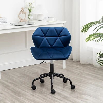 Simplie Fun Diamond Tufted Adjustable Swivel Office Chair