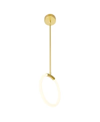 Cwi Lighting Hoops 1 Light Led Pendant