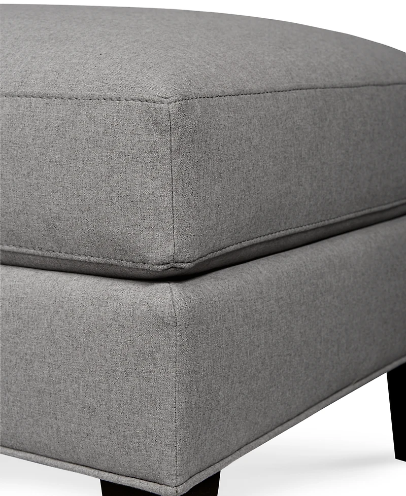 Closeout! Braylei Fabric Ottoman, Created for Macy's