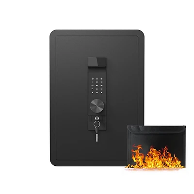 3-in-1 Safe Movable Shelf, Alarm Function, 3 Ways to Open