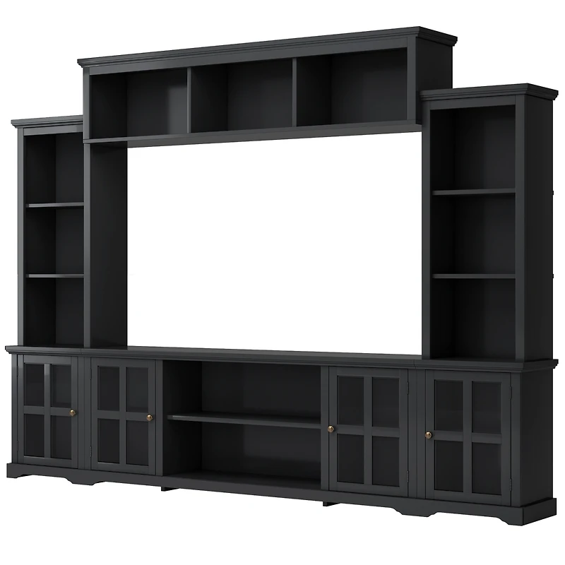 Streamdale Lunar Series Modular Entertainment System with Ample Storage