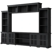Streamdale Lunar Series Modular Entertainment System with Ample Storage