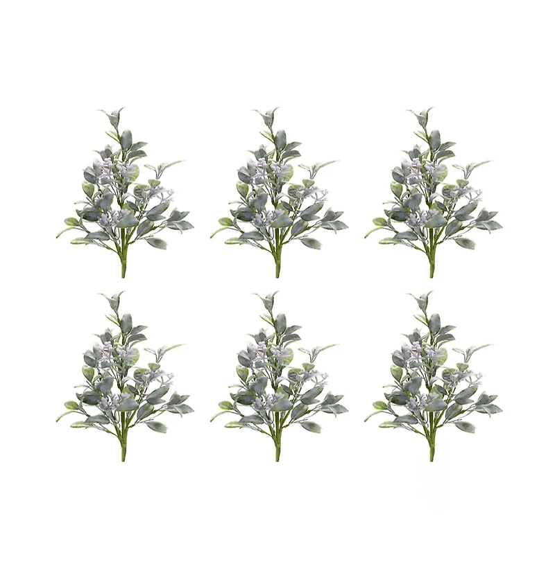 Slickblue Set of 6 Lifelike Artificial Sprays for Stunning Home Decor