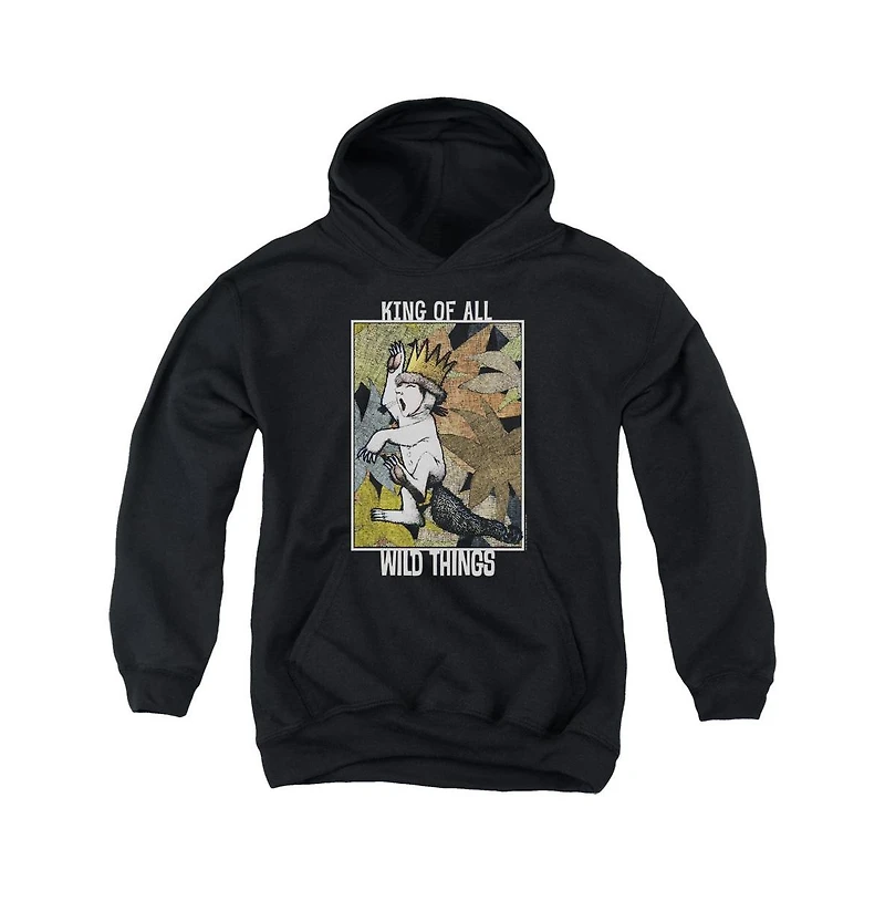 Where The Wild Things Are Youth King Of All Pull Over Hoodie / Hooded Sweatshirt