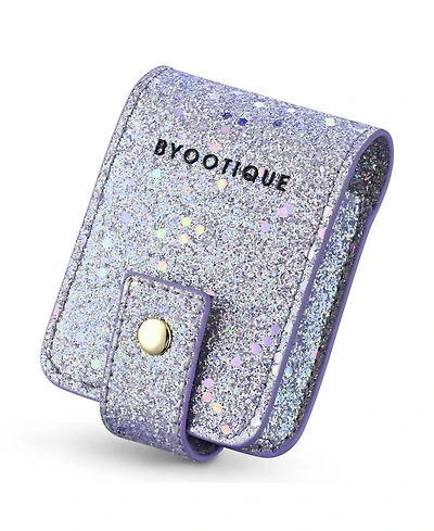 Byootique Portable Lipstick Case Lip Gloss Pouch with Mirror for Purse Mini Bag