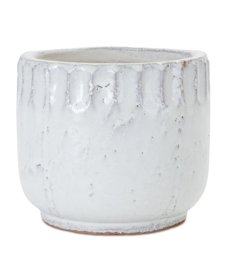 Slickblue Distressed Terra Cotta Planter (Set of 2)