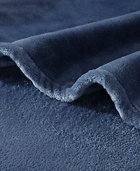 Tommy Bahama Home Solid Ultra Soft Plush Blanket