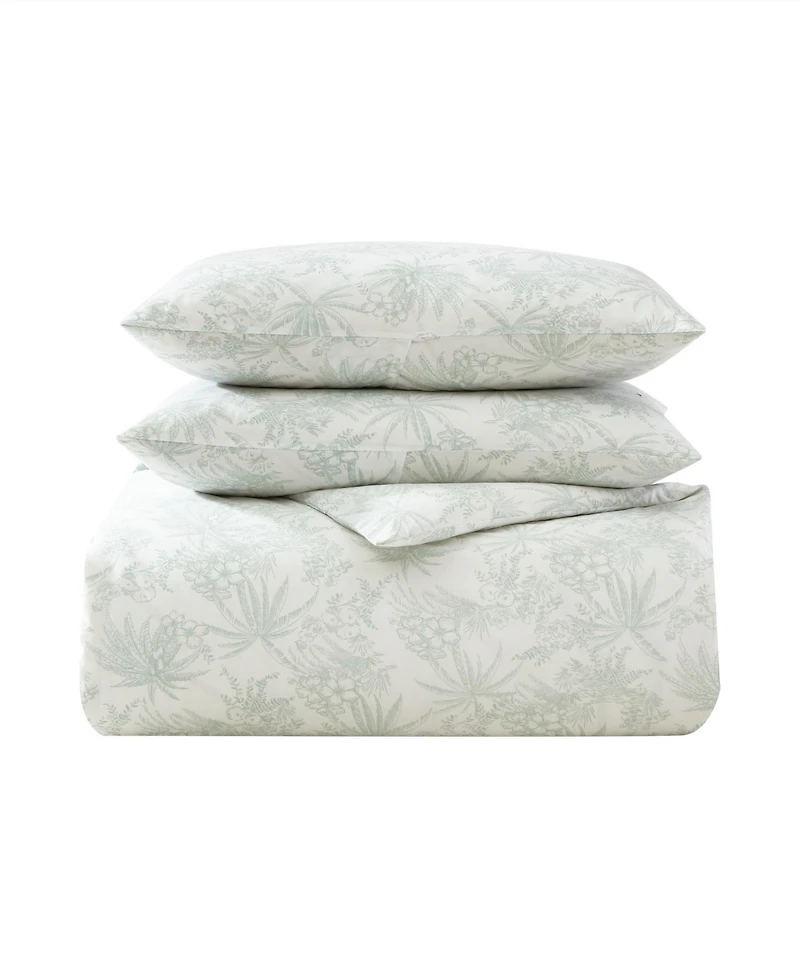 Closeout! Tommy Bahama Home Pen And Ink 3 Piece Duvet Cover Set, Full/Queen