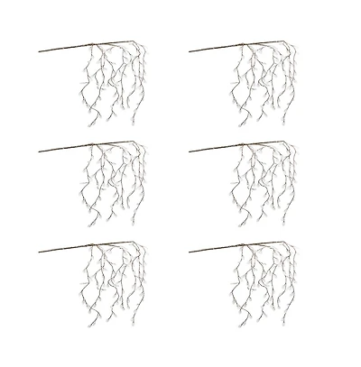 Slickblue Icy Hanging Branch (Set of 6) 22.75"h Acrylic