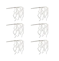 Slickblue Icy Hanging Branch (Set of 6) 22.75"h Acrylic