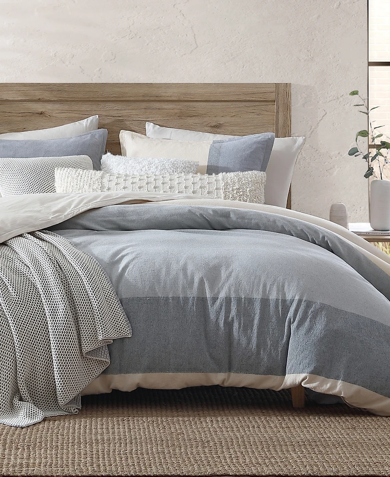 Dkny Pure Colorblock 3-Pc. Duvet Cover Set, King