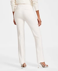 Anne Klein Petite Mid-Rise Bootcut Pants
