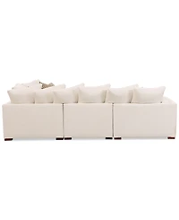 Barlien 4-Pc. Modular Fabric Sectional, Created for Macy's
