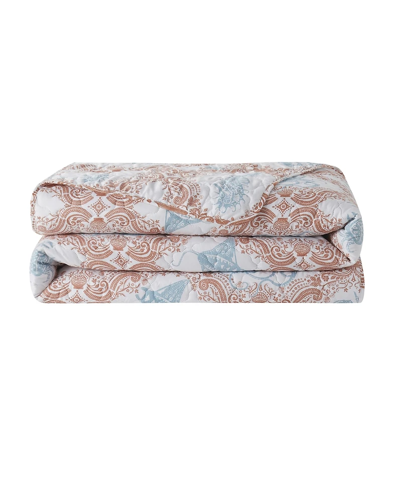 Closeout! Vcny Home Coastal 3-Piece Quilt Set, King