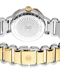 Roberto Cavalli Women's Quartz Two-tone Stainless Steel Watch 30mm