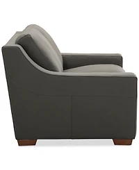 Closeout! Kovner Leather Loveseat, Created for Macy's