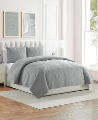 Vcny Home Ocean 3-Piece Quilt Set, King