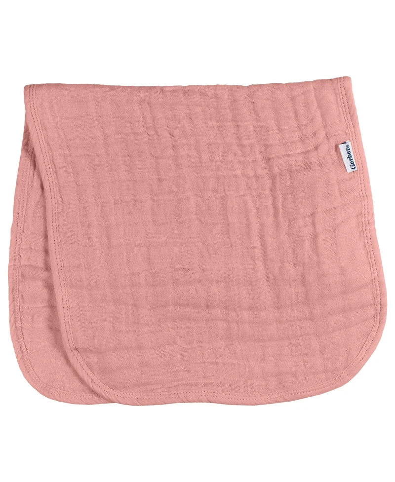 Gerber Baby Neutral Multi Browns Muslin Burpcloths - 6-Pack