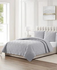 Vcny Home Seashell 3-Piece Quilt Set
