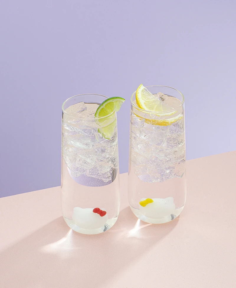 Sanrio Hello Kitty Stemless Tall Glasses, Set of 2