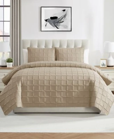 Vcny Home Solid Square Quilt Sets