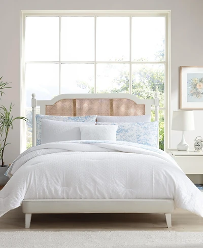 Laura Ashley Margaret 8 Piece Comforter Set, King