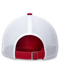 Nike Men's Red Los Angeles Angels Evergreen Wordmark Trucker Adjustable Hat