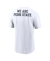 Nike Men's White Penn State Nittany Lions Blitz 2-Hit T-Shirt