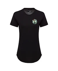 Sportiqe Women's Black Boston Celtics 2024 Nba Finals Champions King of the Court Phoebe Tri-Blend T-Shirt