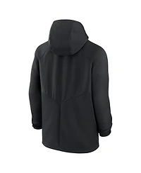 Nike Men's Black Kansas City Chiefs Spacer Raglan Performance Full-Zip Hoodie
