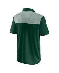 Fanatics Men's Green Green Bay Packers Long Shot Polo Shirt