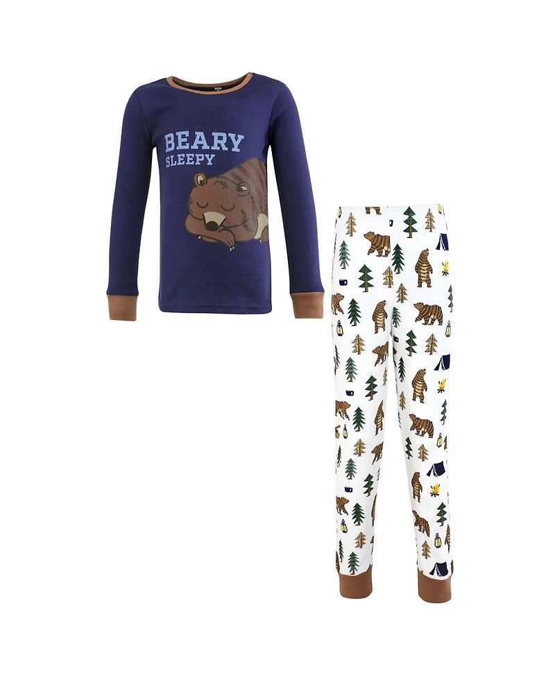 Hudson Baby Big Boys Cozy Cotton Sleepwear Outfit